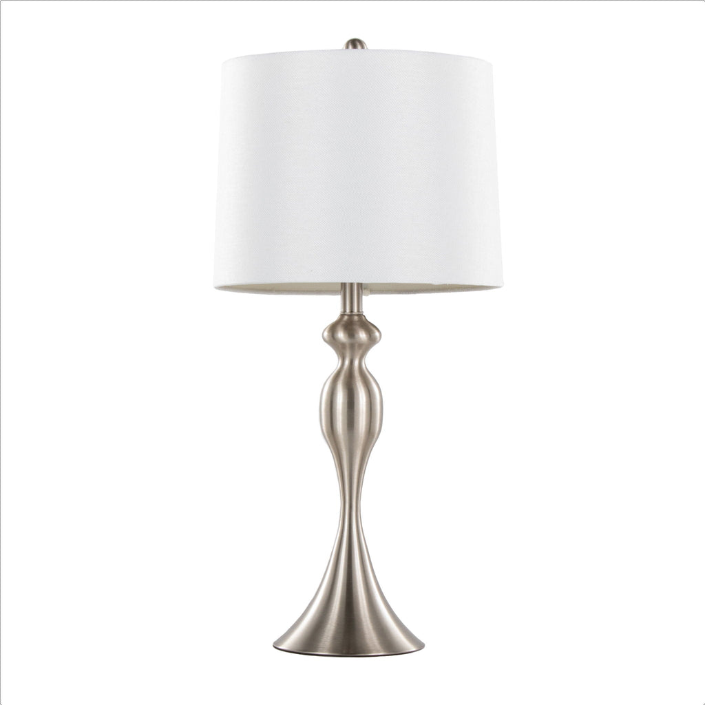 Ashland Hourglass Table Lamp Set | Large Contemporary Table Lamp Set of 2