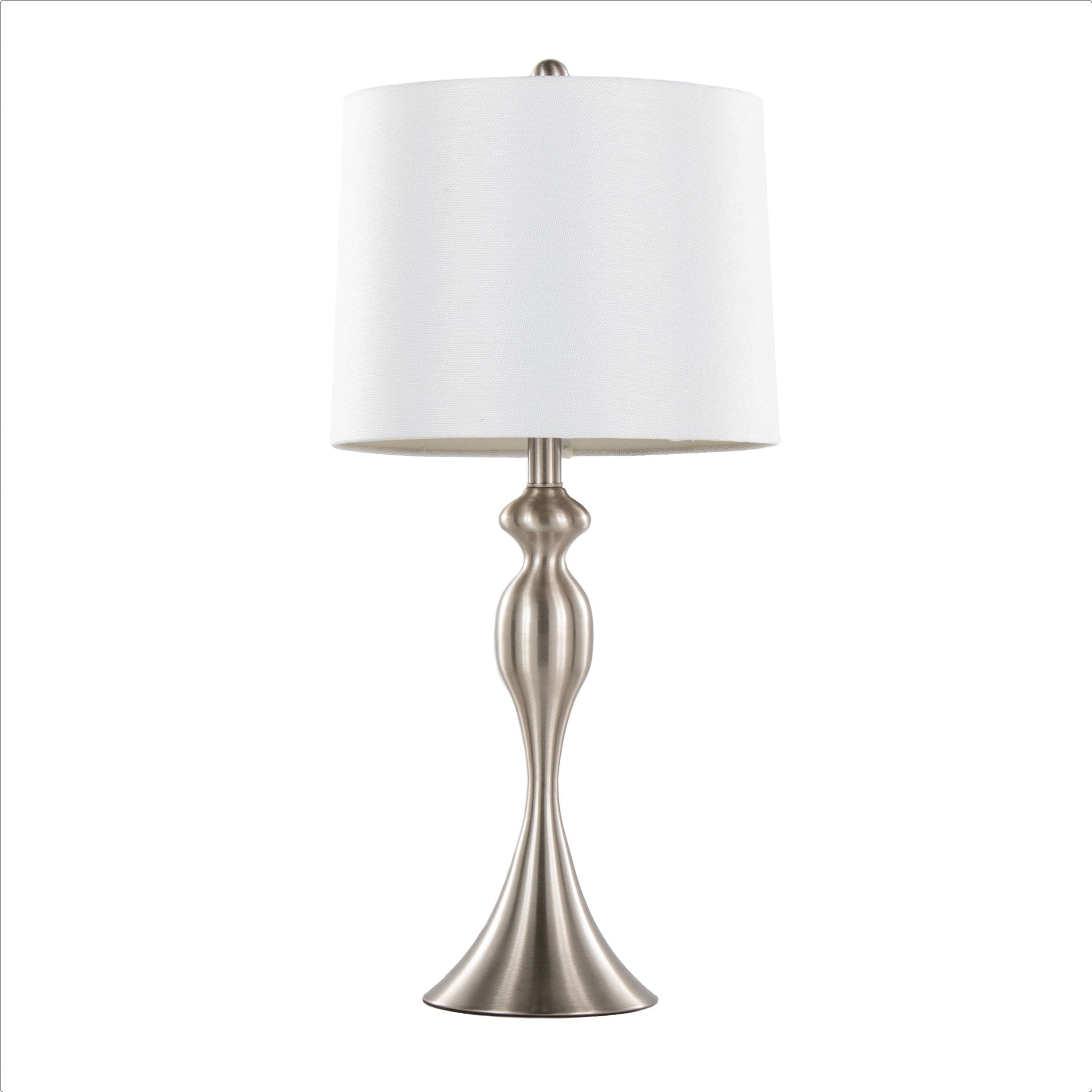 Ashland Hourglass Table Lamp Set | Large Contemporary Table Lamp Set of 2