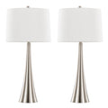 Diana Minimalist Table Lamp Set | Clean Lines Contemporary Table Lamp Set of 2