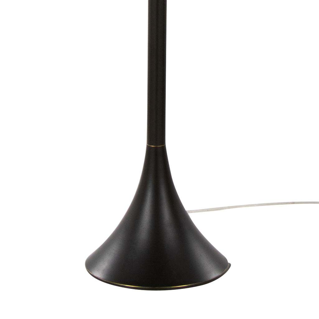 Lenuxe Hourglass Floor Lamp | Contemporary Curved Floor Lamp