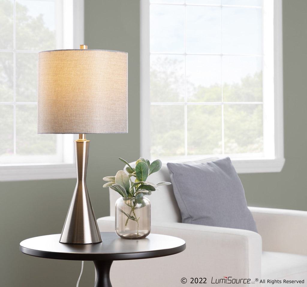 Gemma Sculptural Table Lamp Set | Modern Geometric Table Lamp Set of 2