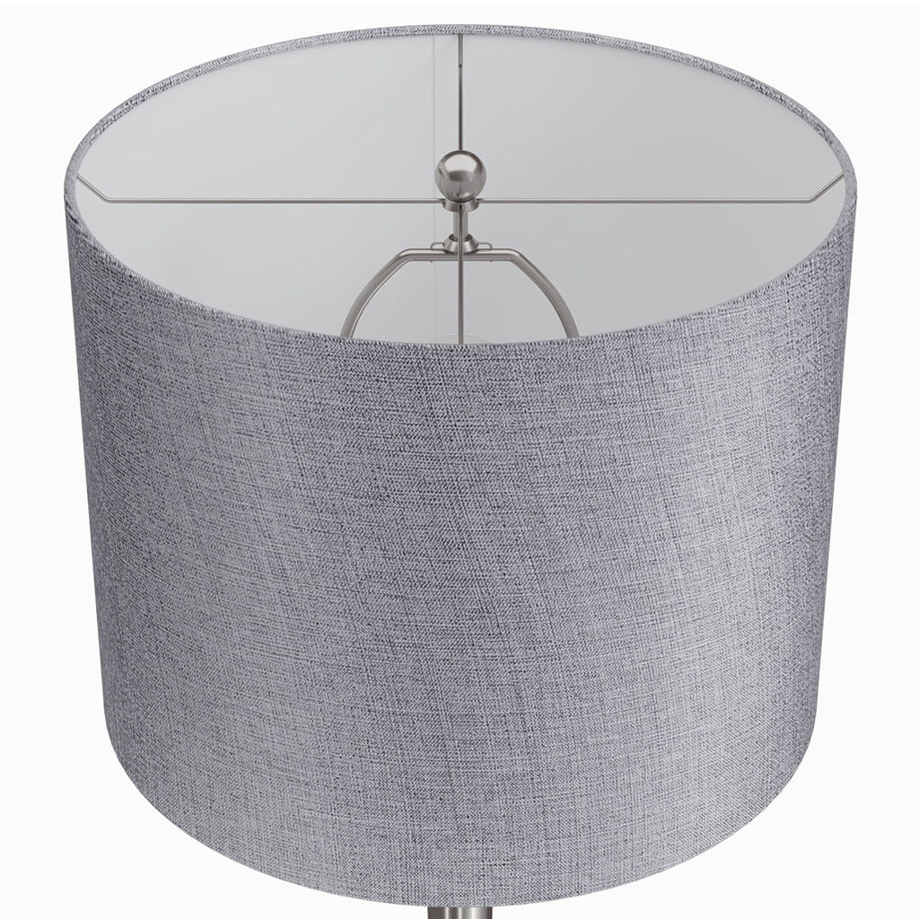 Lenuxe Semi Gloss Table Lamp Set | Hourglass Table Lamp Set of 2