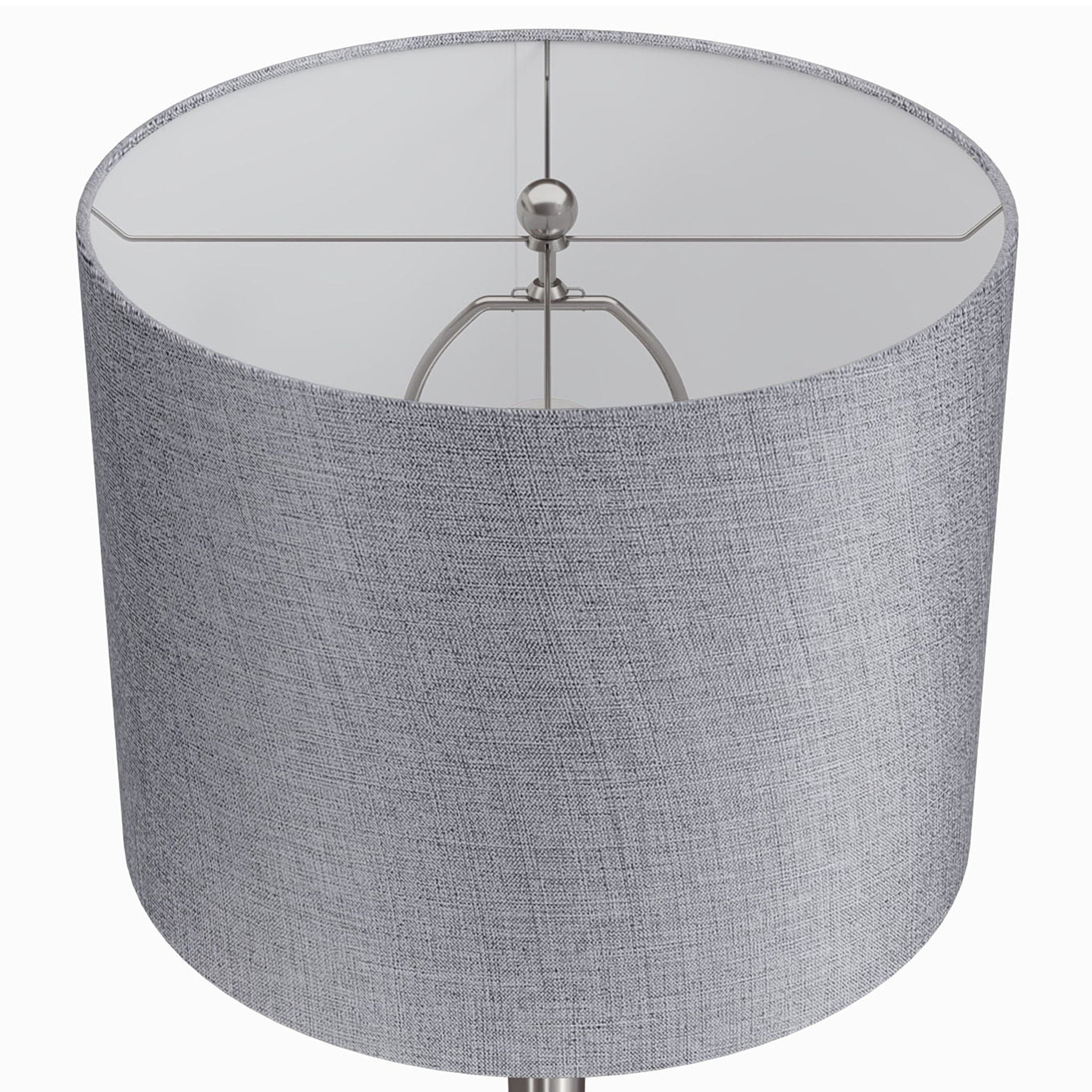 Lenuxe Semi Gloss Table Lamp Set | Hourglass Table Lamp Set of 2