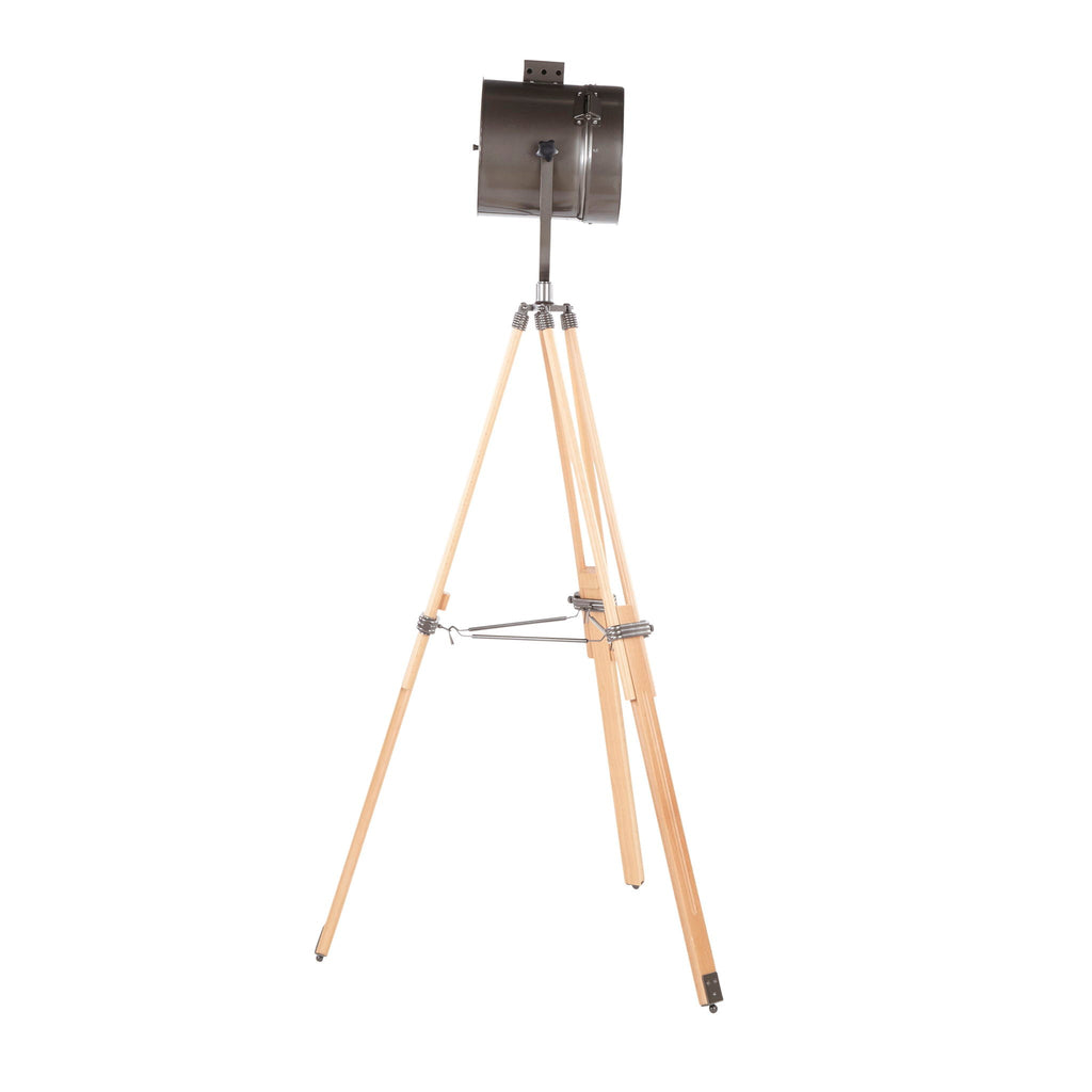 Ahoy Tripod Floor Lamp | Adjustable Industrial Tripod Floor Lamp