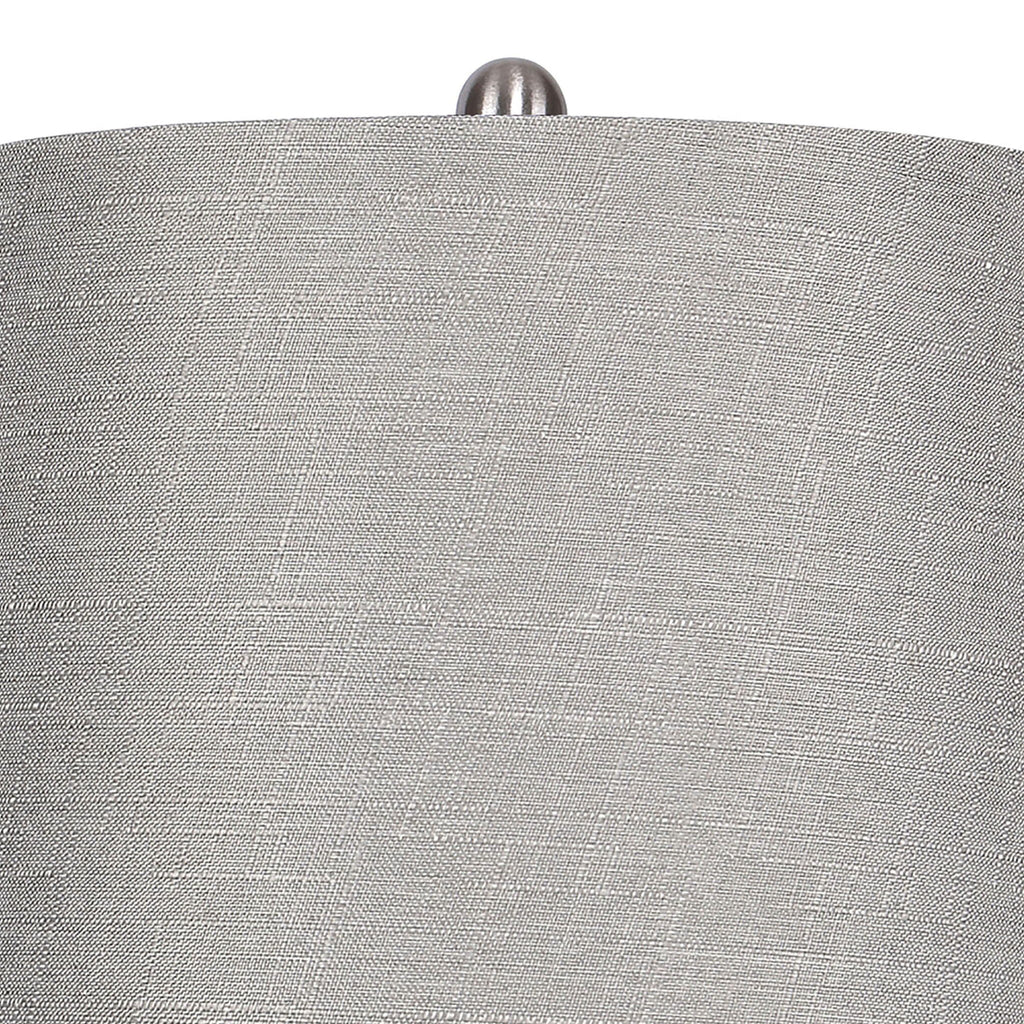 Ashland Nickel Table Lamp Set | Polished Nickel Hourglass Table Lamp Set of 2