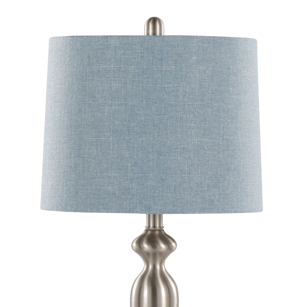 Ashland Hourglass Table Lamp Set | Large Contemporary Table Lamp Set of 2