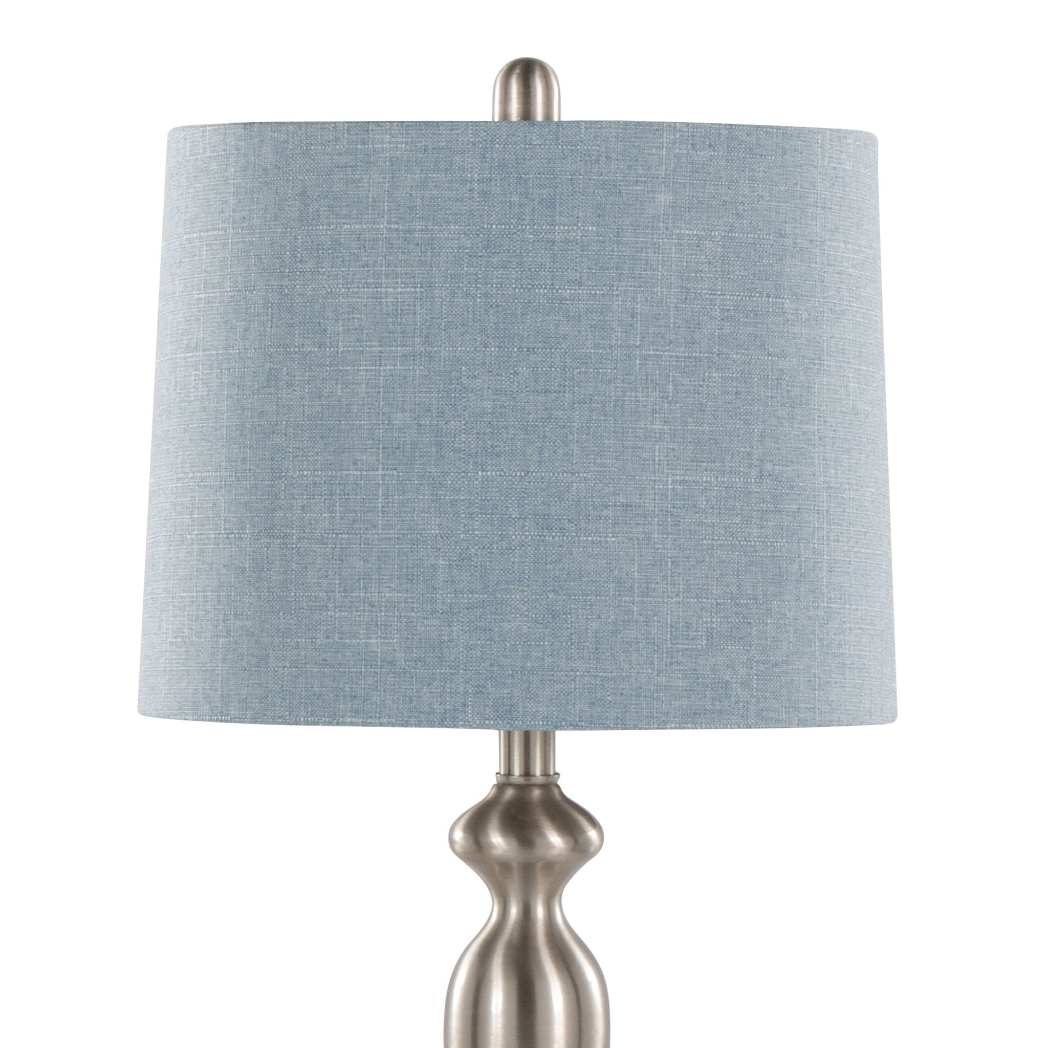 Ashland Hourglass Table Lamp Set | Large Contemporary Table Lamp Set of 2