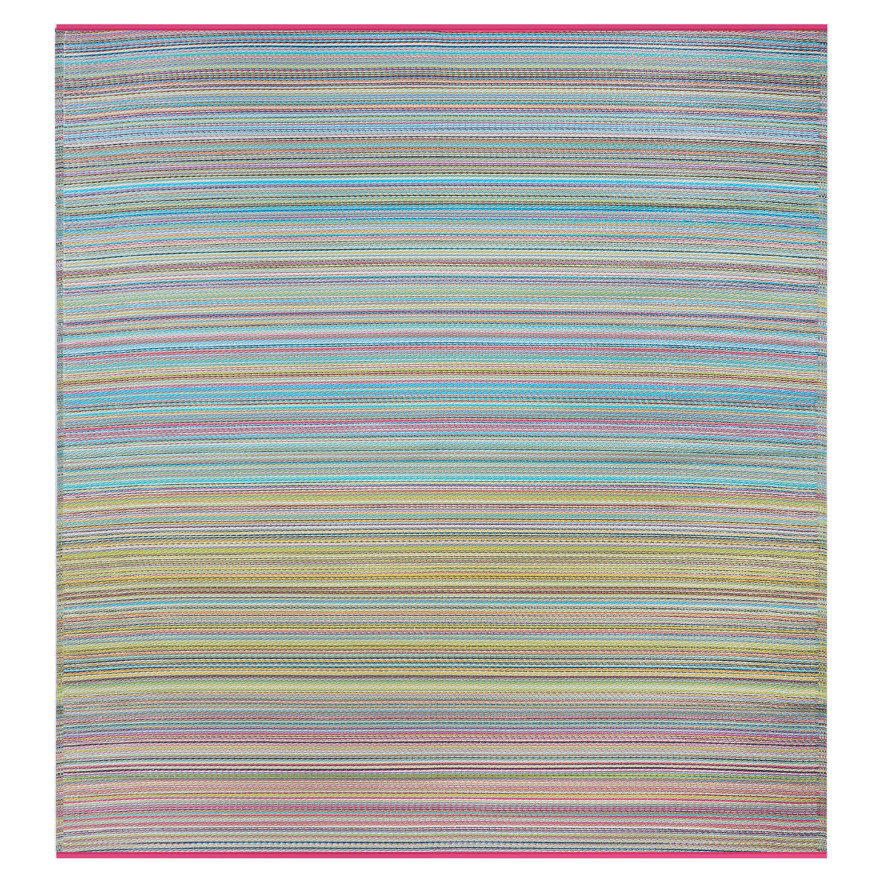 Cancun Outdoor Rug | Modern Striped Multicolor Design