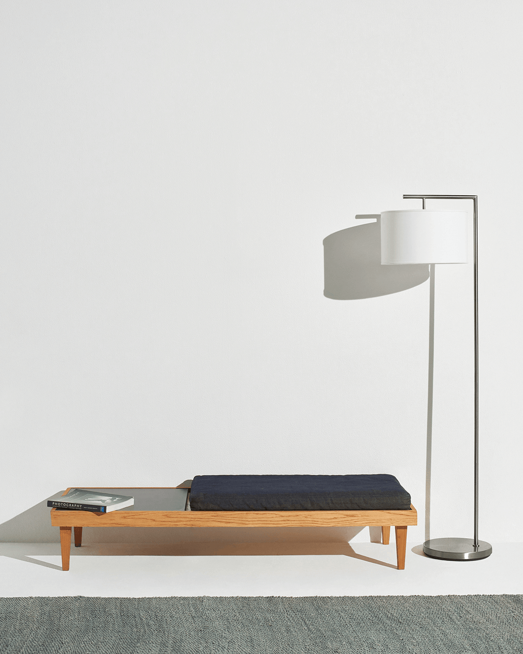 Montage Modern Floor Lamp | Slim LED Torchiere Floor Lamp