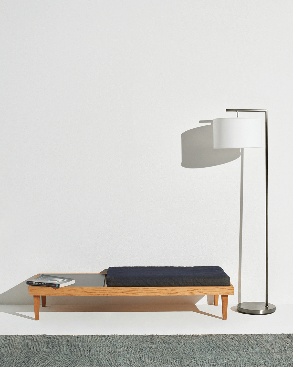 Montage Modern Floor Lamp | Slim LED Torchiere Floor Lamp