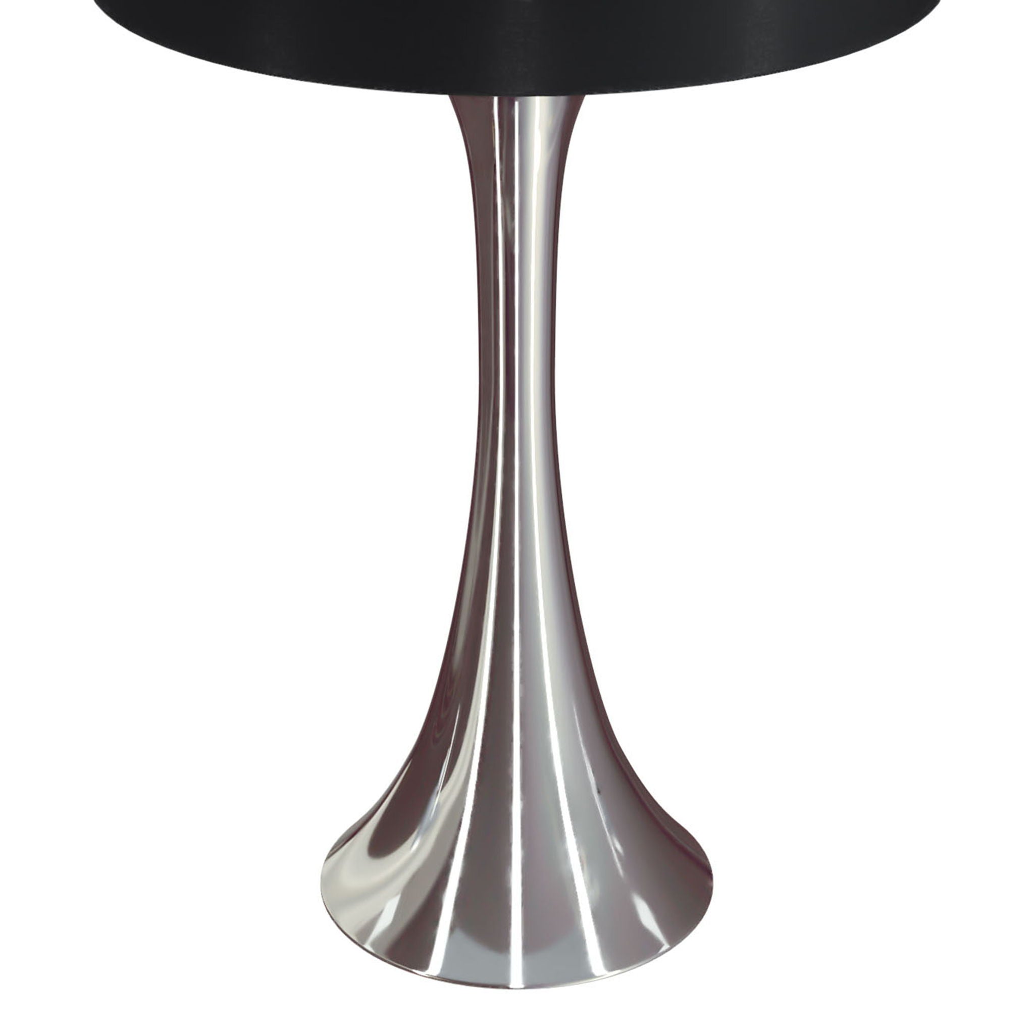 Lenuxe Modern Table Lamp Set | Round Base Hourglass Table Lamp Set of 2