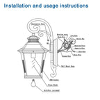 Full Moon Outdoor Wall Light