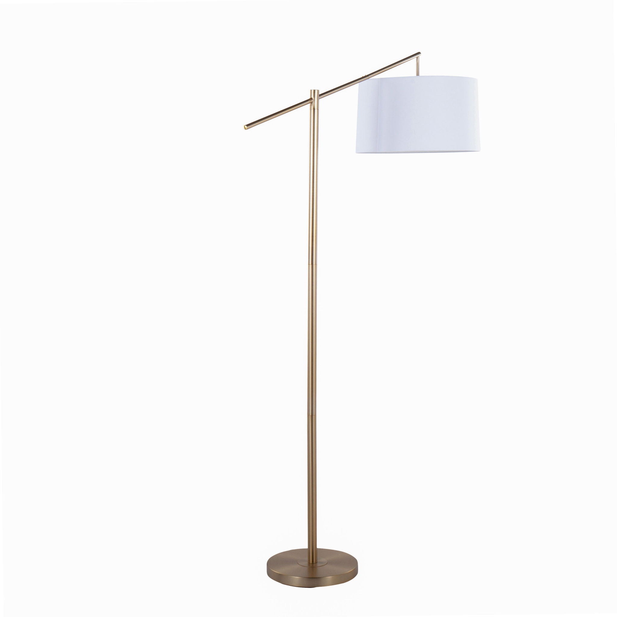 Casper Angular Floor Lamp | Slim Contemporary Angular Floor Lamp