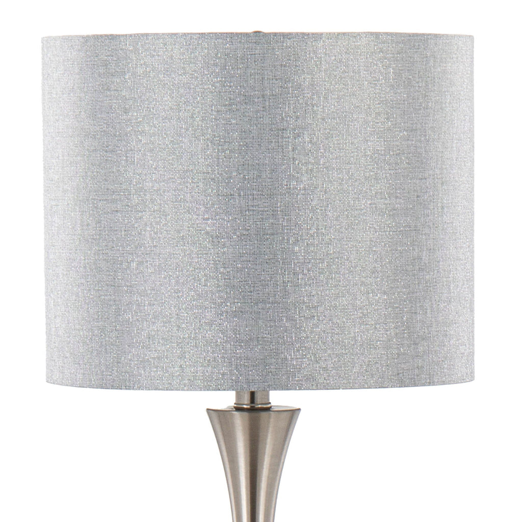 Lenuxe Semi Gloss Table Lamp Set | Hourglass Table Lamp Set of 2