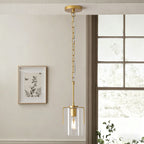 Farmhouse Gold Pendant Light