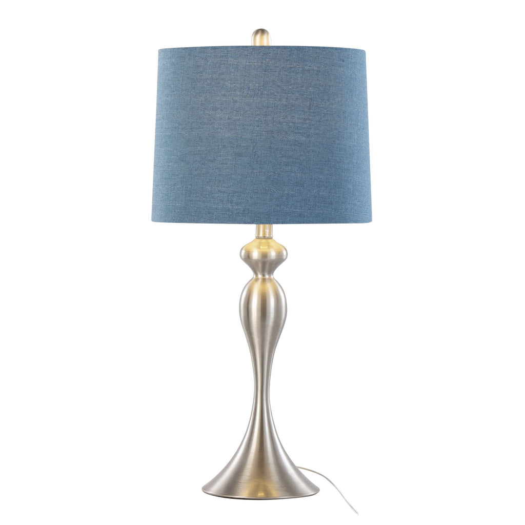 Ashland Hourglass Table Lamp Set | Large Contemporary Table Lamp Set of 2