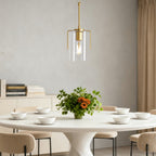 Farmhouse Gold Pendant Light