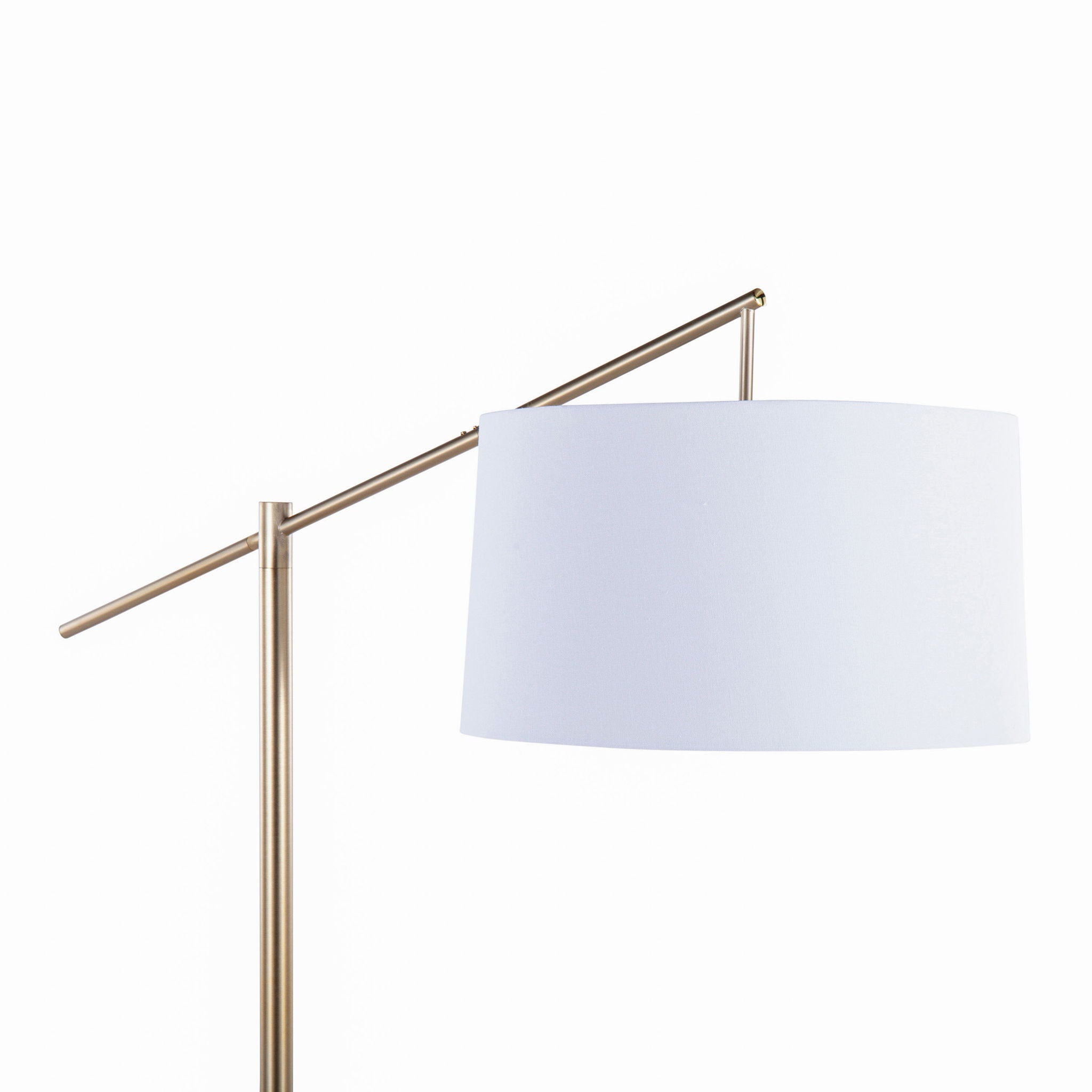 Casper Angular Floor Lamp | Slim Contemporary Angular Floor Lamp