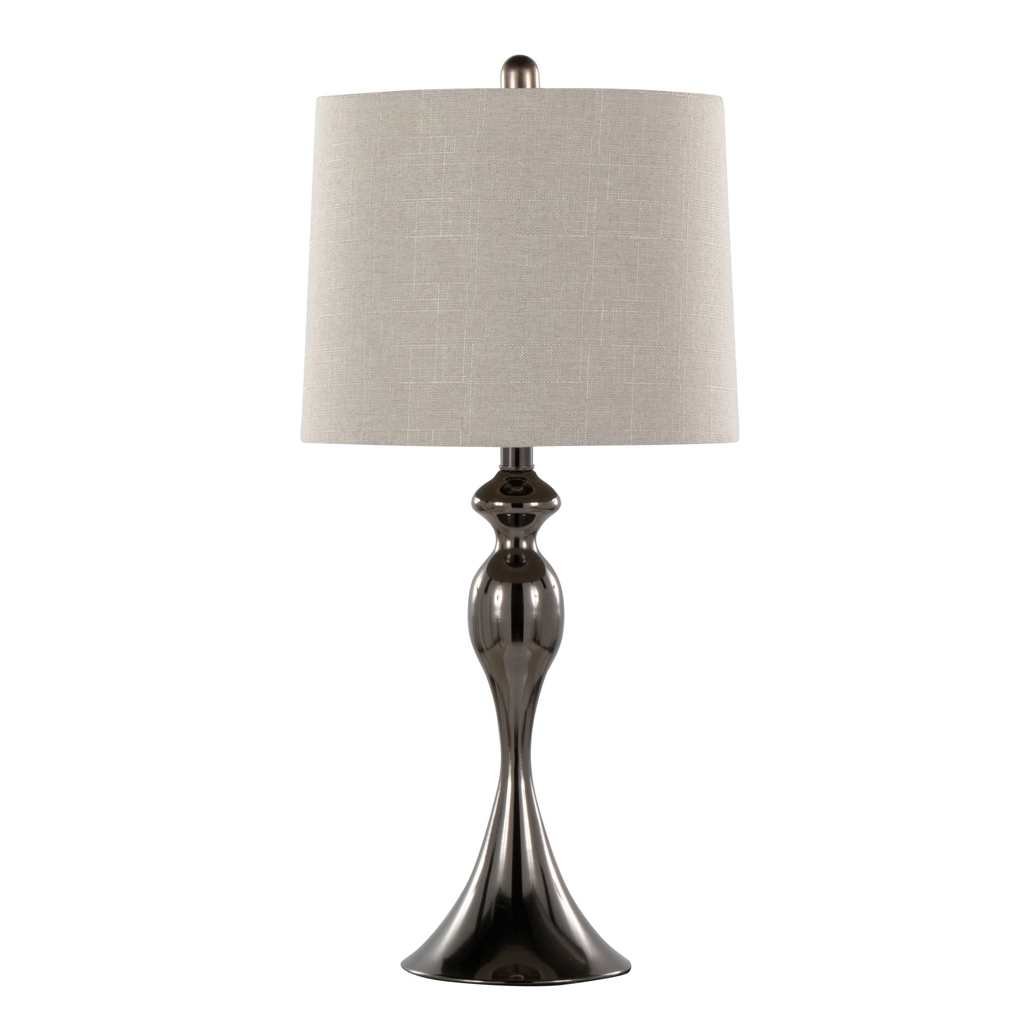 Ashland Hourglass Table Lamp Set | Large Contemporary Table Lamp Set of 2