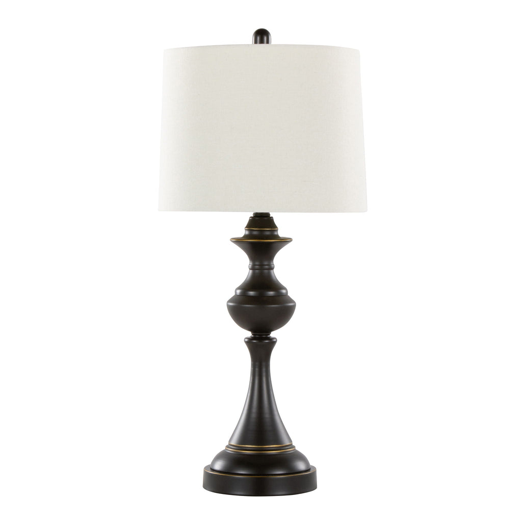 Montgomery Tiered Table Lamp Set | Classic Contemporary Table Lamp Set of 2
