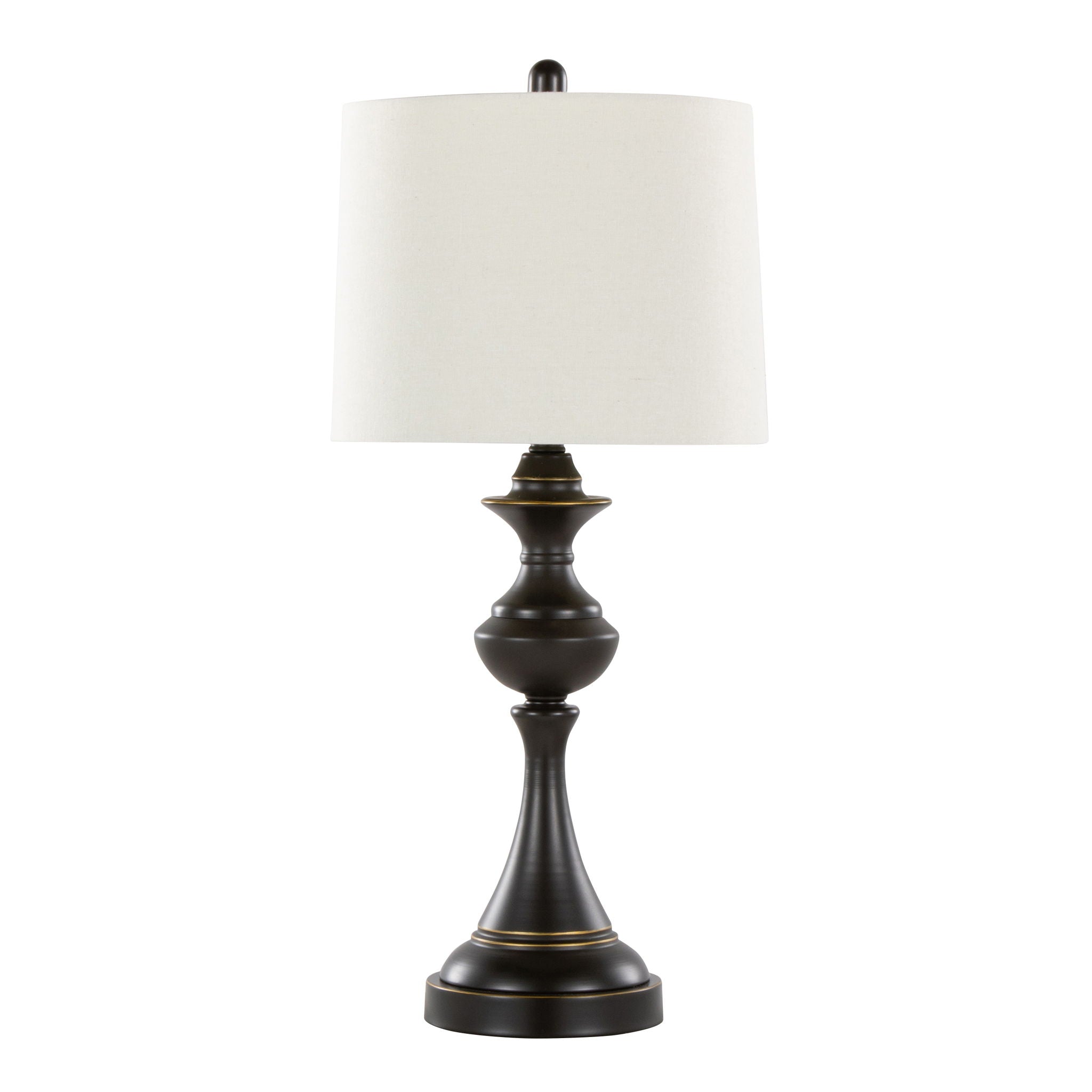 Montgomery Tiered Table Lamp Set | Classic Contemporary Table Lamp Set of 2