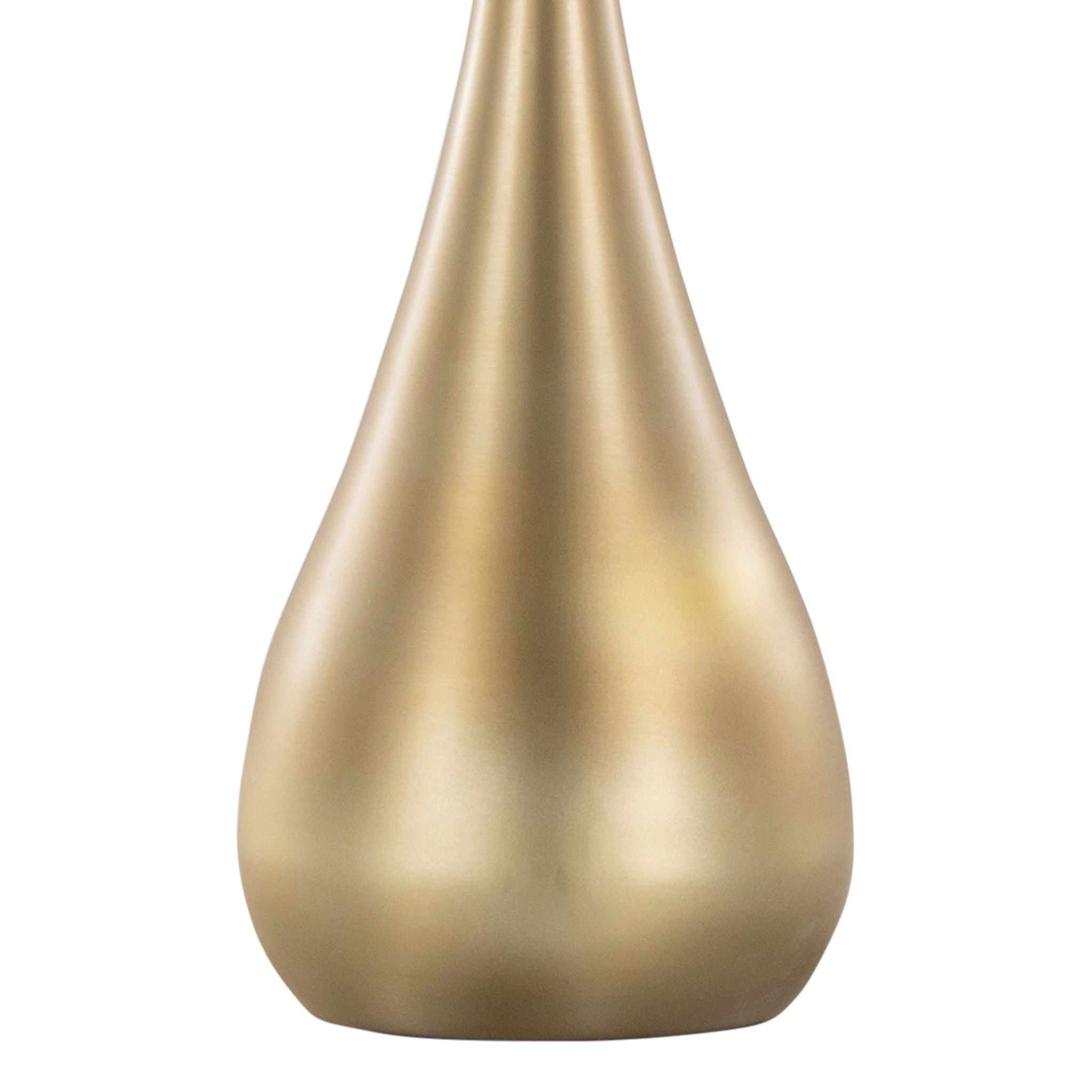 Pebble Table Lamp Set | Teardrop Metal Contemporary Table Lamp Set of 2
