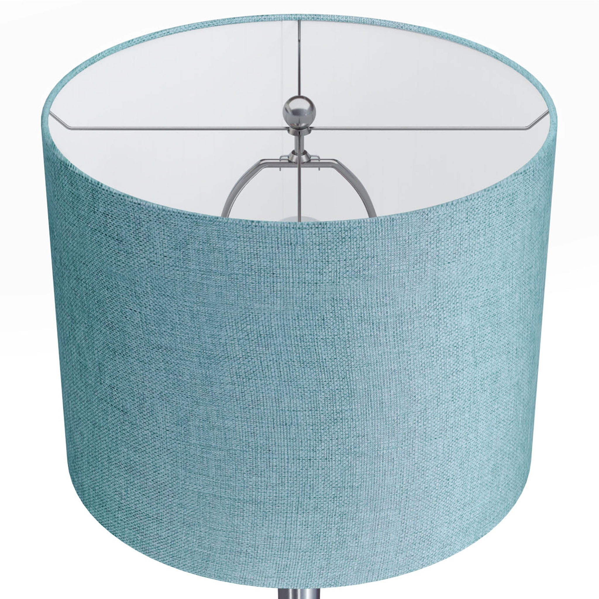 Lenuxe Semi Gloss Table Lamp Set | Hourglass Table Lamp Set of 2
