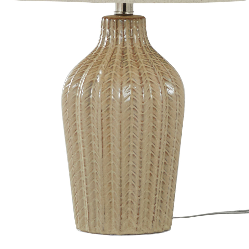 Rockwell 23" Contemporary Ceramic Table Lamp in Cuban