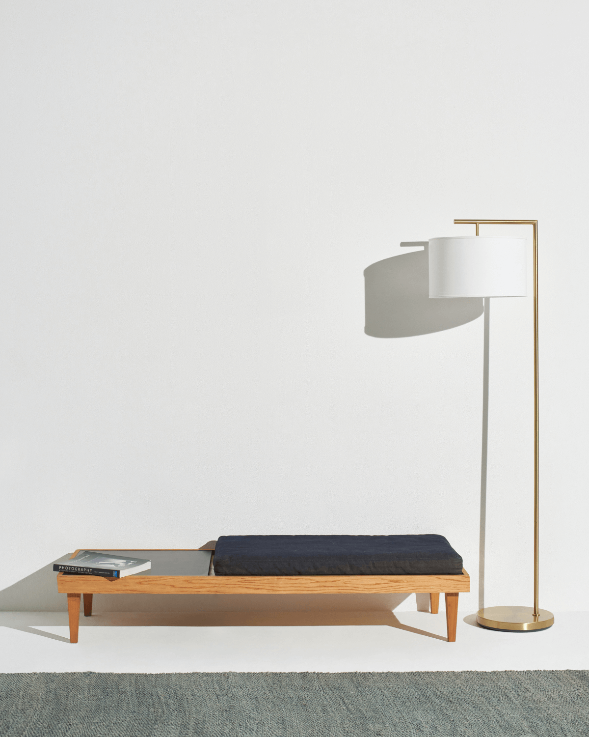 Montage Modern Floor Lamp | Slim LED Torchiere Floor Lamp