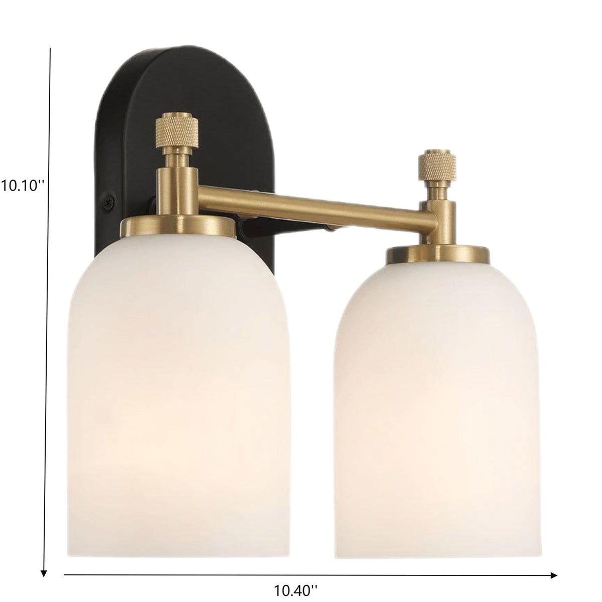 Vortex Two Lights Wall Sconce