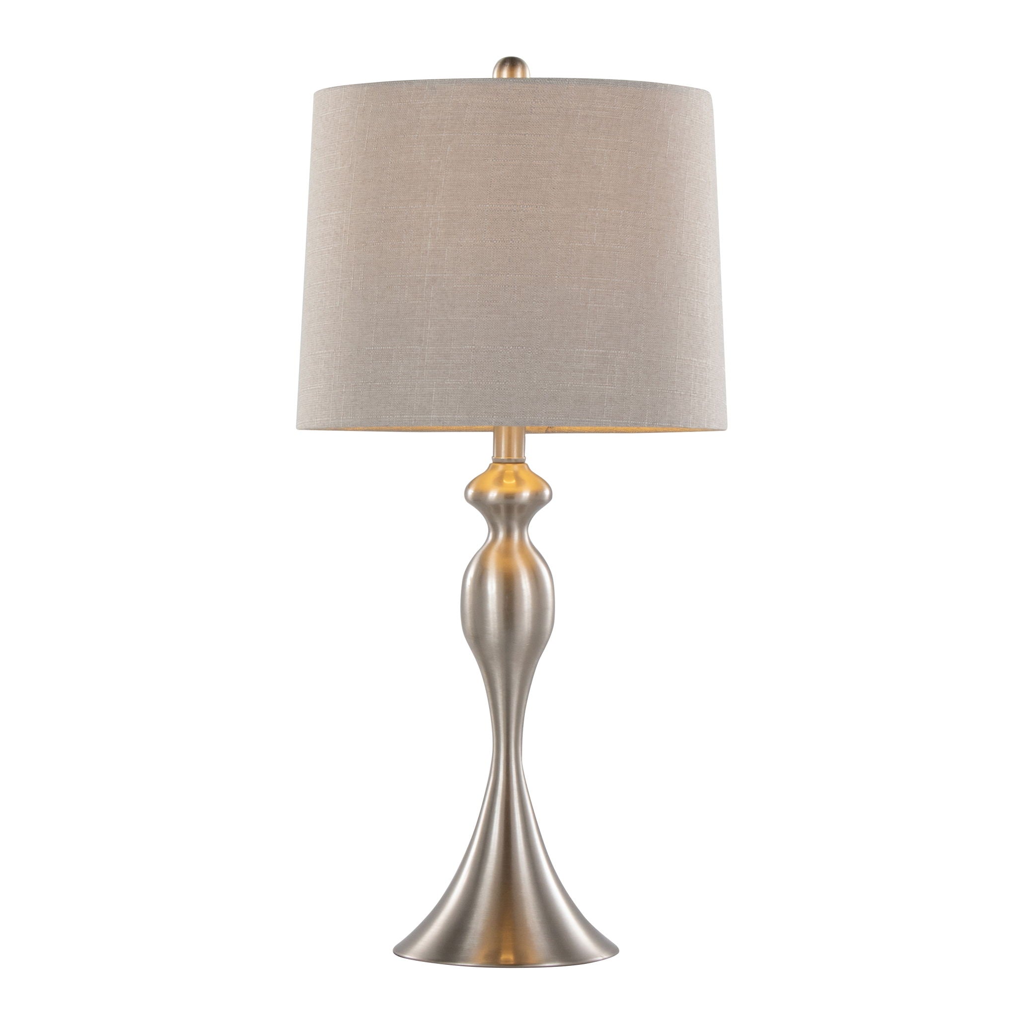Ashland Hourglass Table Lamp Set | Large Contemporary Table Lamp Set of 2