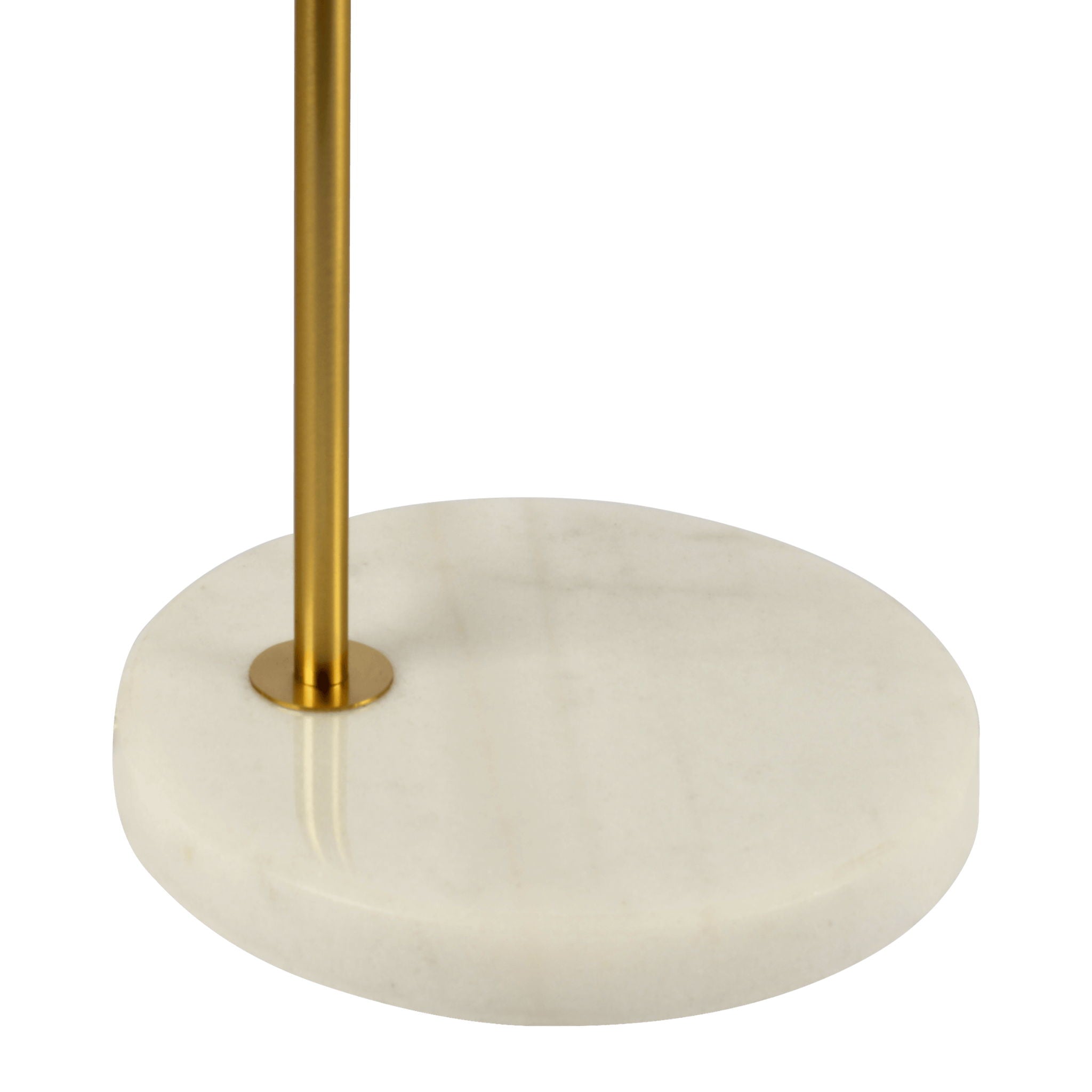 Haven Clear Glass Table Lamp | Glass & Gold Metal Contemporary Table Lamp