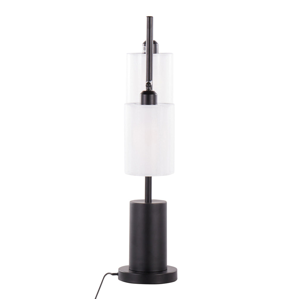Cannes Dual-Light Table Lamp | Two-Way Adjustable Contemporary Table Lamp