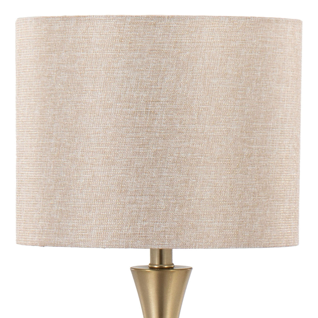 Lenuxe Hourglass Table Lamp Set | Contemporary Table Lamp Set of 2