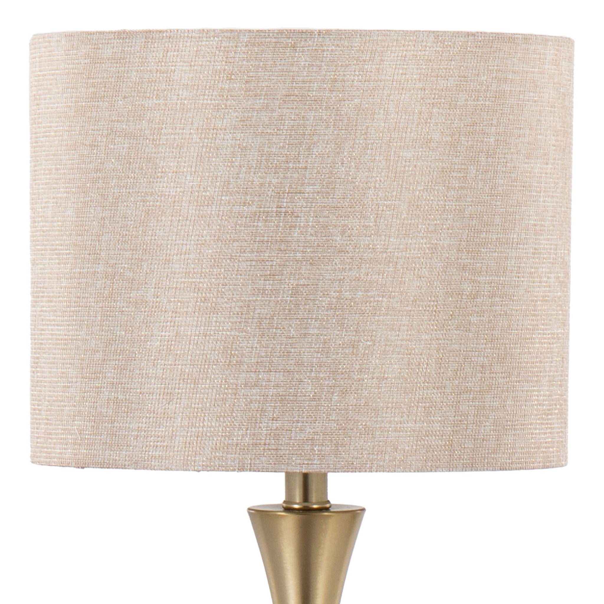 Lenuxe Hourglass Table Lamp Set | Contemporary Table Lamp Set of 2
