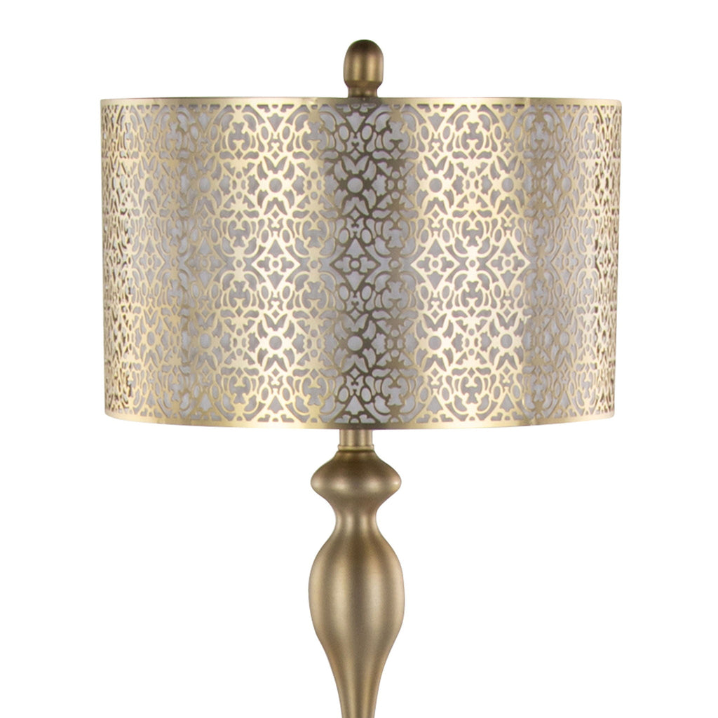 Ashland Laser Cut Floor Lamp | Contemporary Glam Decorative Floor Lamp