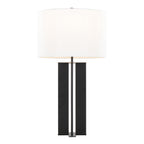 28" Contemporary Metal Table Lamp