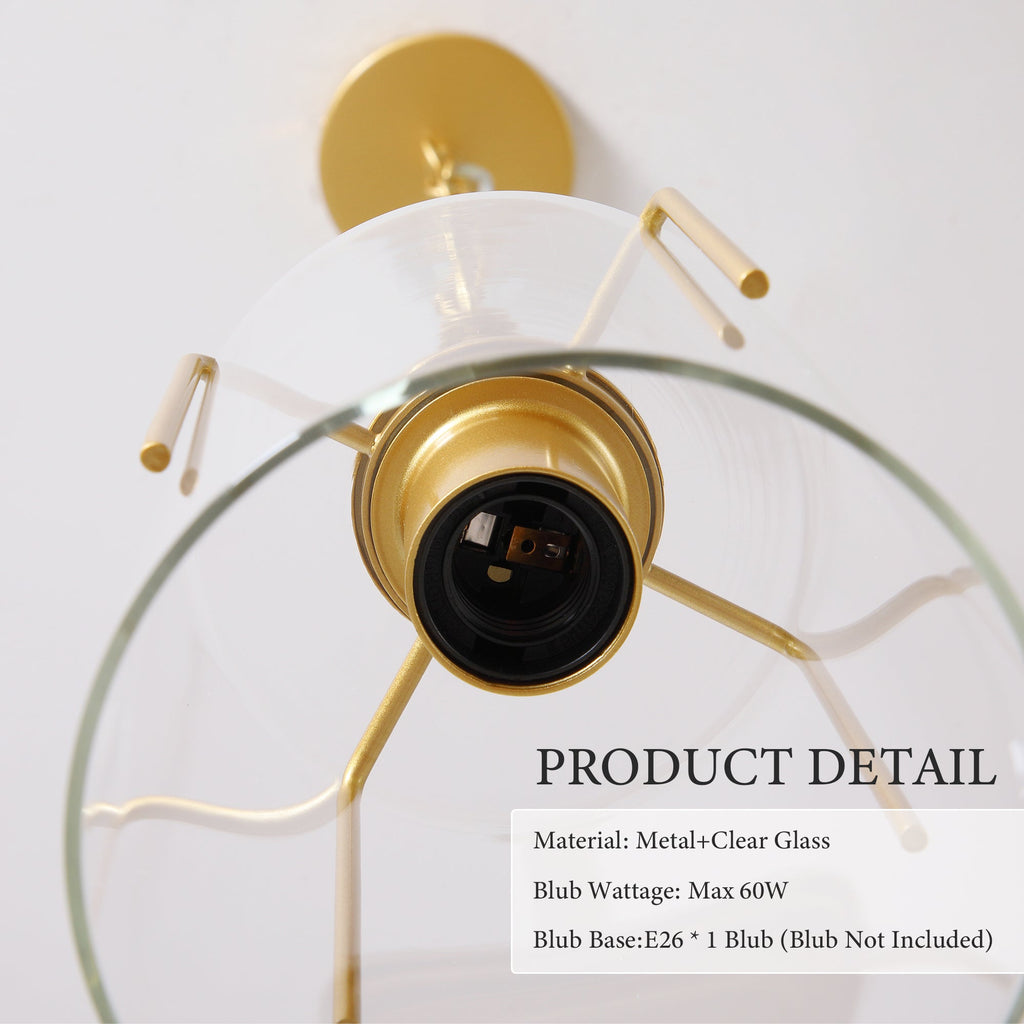 Farmhouse Gold Pendant Light