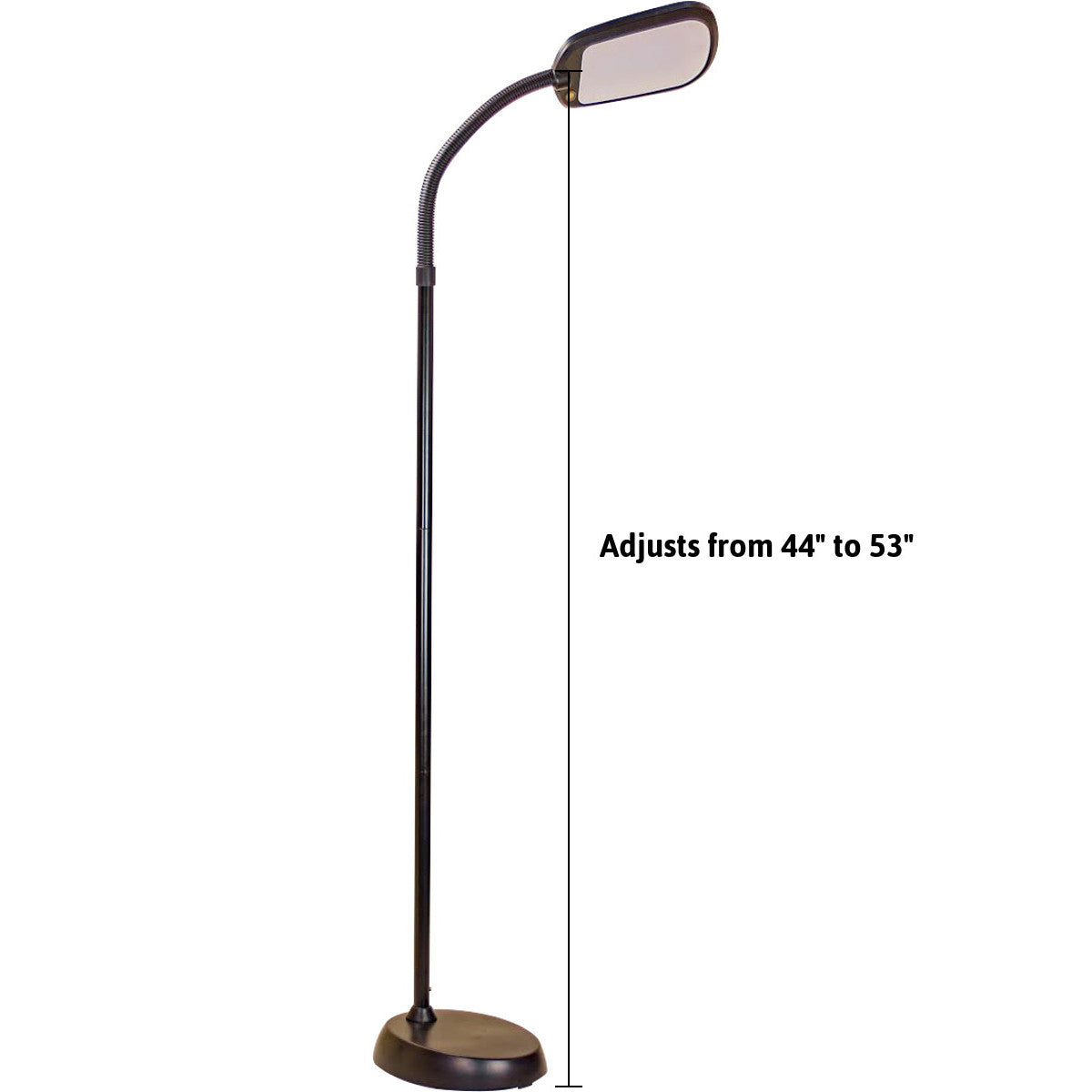 Slim LED Reading Floor Lamp | Full Spectrum Bright Reader Floor Lamp – LampsUSA