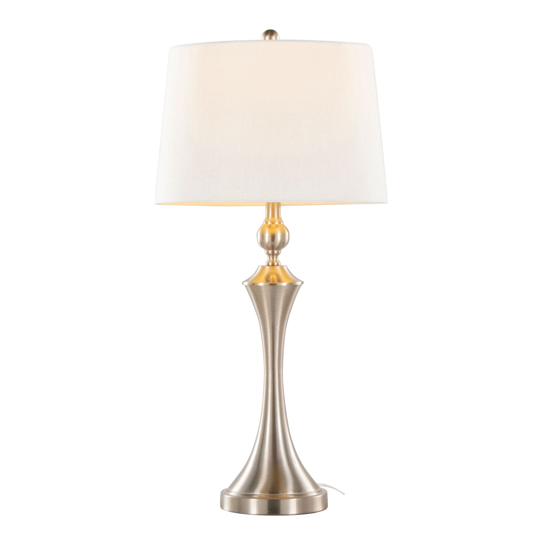 Flint USB Table Lamp Set | Contemporary Table Lamp Set with USB Port, Set of 2