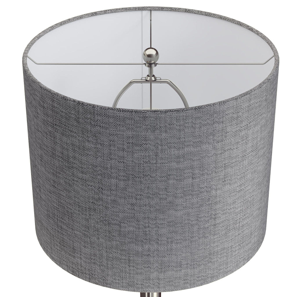 Lenuxe Semi Gloss Table Lamp Set | Hourglass Table Lamp Set of 2