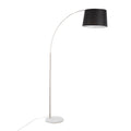 March Arc Floor Lamp | Dramatic Metal Arc Contemporary Floor Lamp