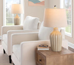 Rockwell 23" Contemporary Ceramic Table Lamp in Cuban