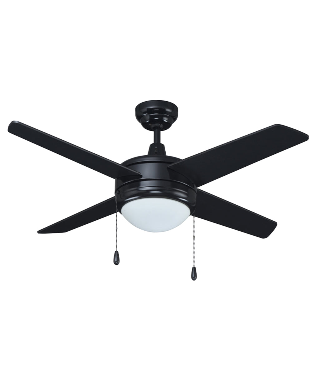 52" Europa IV 4-Blade Ceiling Fan Light