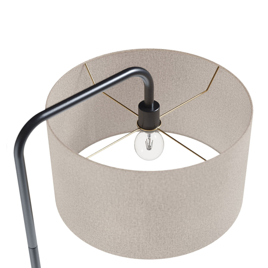 Puck Arc Floor Lamp | Slim Contemporary Arc Floor Lamp
