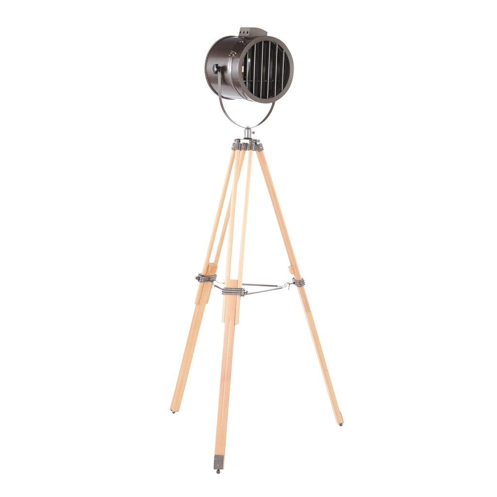 Ahoy Tripod Floor Lamp | Adjustable Industrial Tripod Floor Lamp