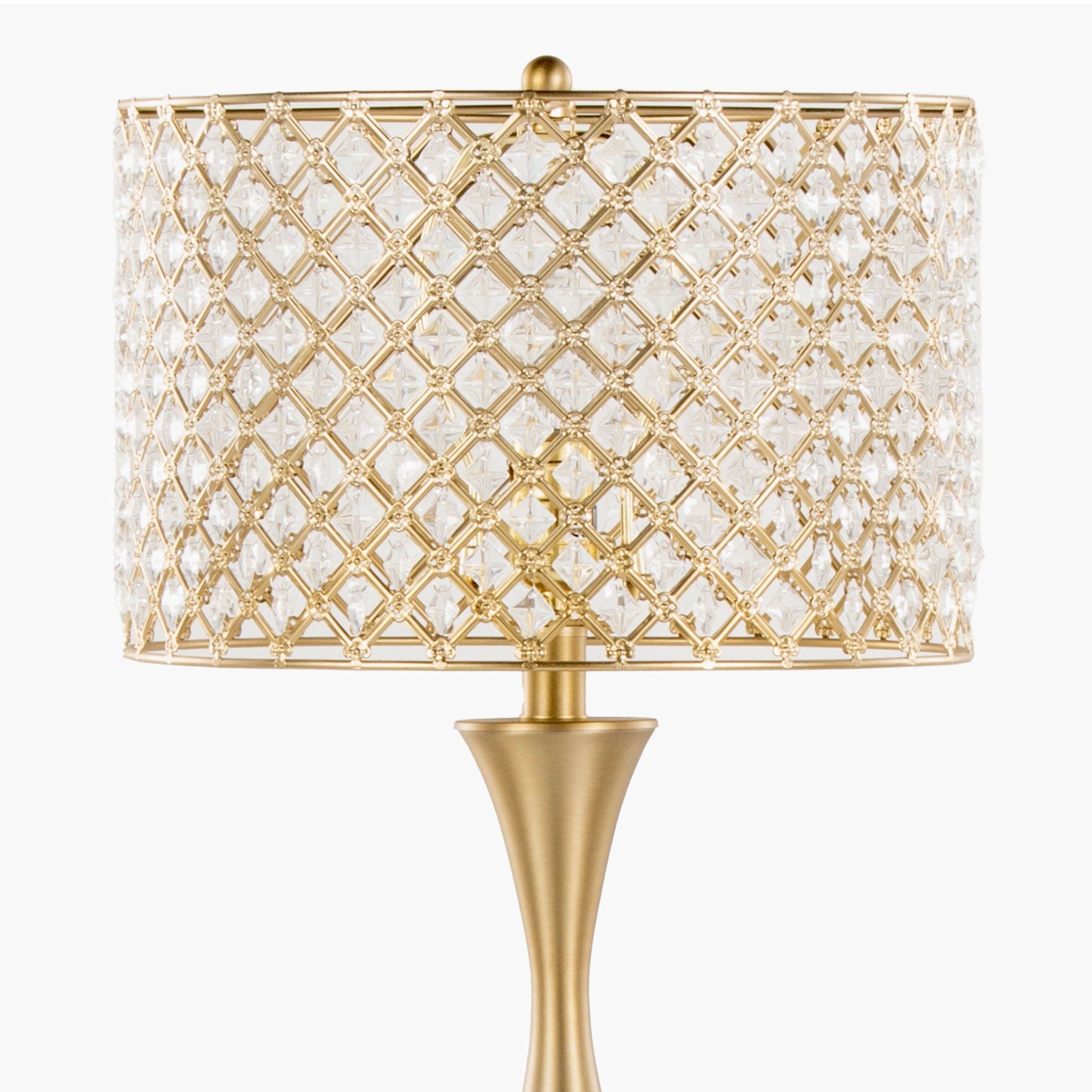 Topaz Tiered Table Lamp | Slim Curvaceous Contemporary Table Lamp