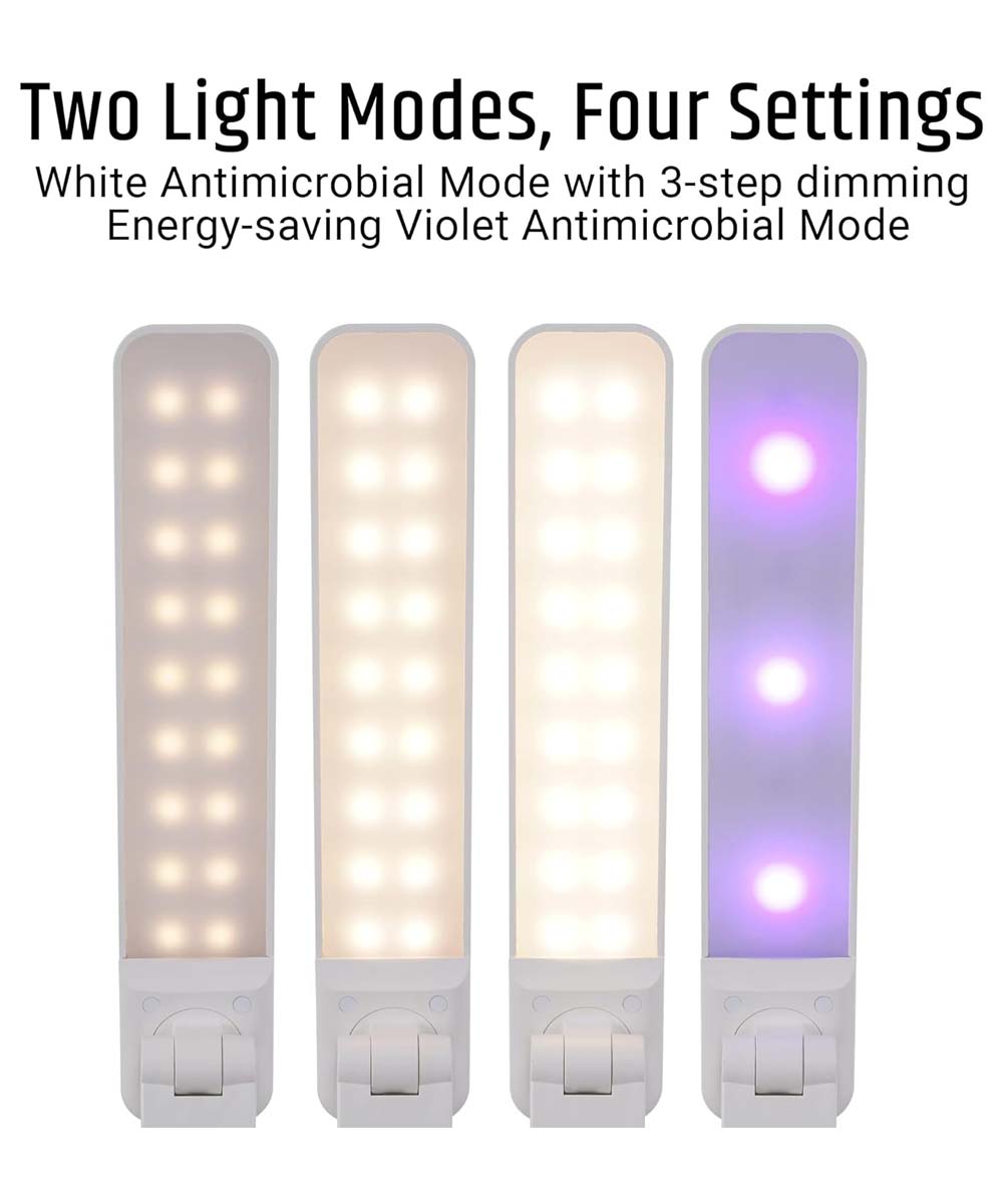Bright Clean Antimicrobial LED Desk Lamp