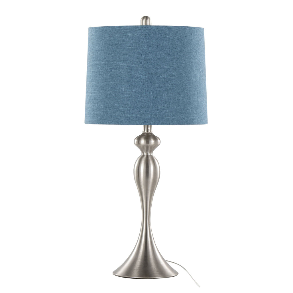 Ashland Hourglass Table Lamp Set | Large Contemporary Table Lamp Set of 2