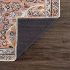 Urpi Rose & Brown Area Rug